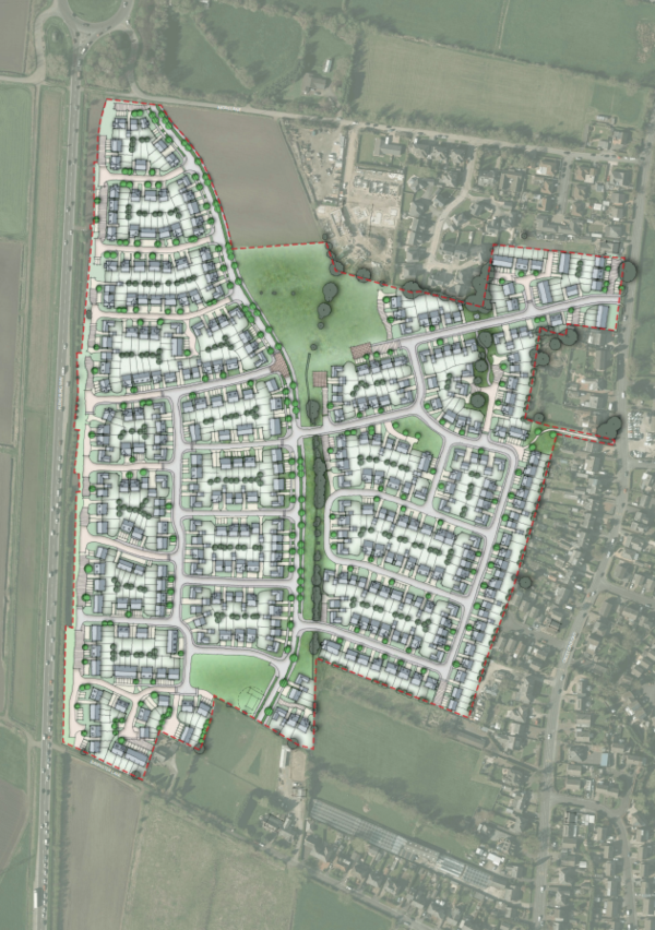 Farington Moss site plan