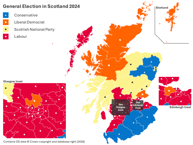 General Election in Scotland 2024